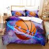 Basketball Sport Basketry Duvet Cover Ball for Children Boys Play Game Basketball Fan Polyester Quilt Cover Bedroom Decorations
