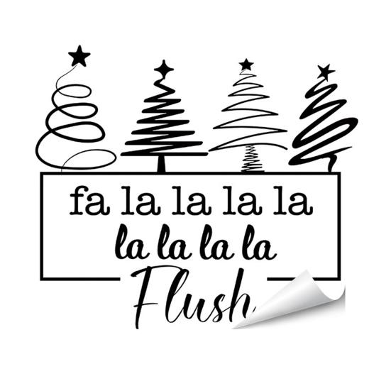3D Santa Claus Wall Art Christmas Stickers, Self-Adhesive Decals for Home Holiday Party Atmosphere Decor Decor, Waterproof PVC Living Room Bedroom