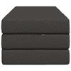 Folding Sofa Bed 120 x 67 x 45 cm Dark Grey