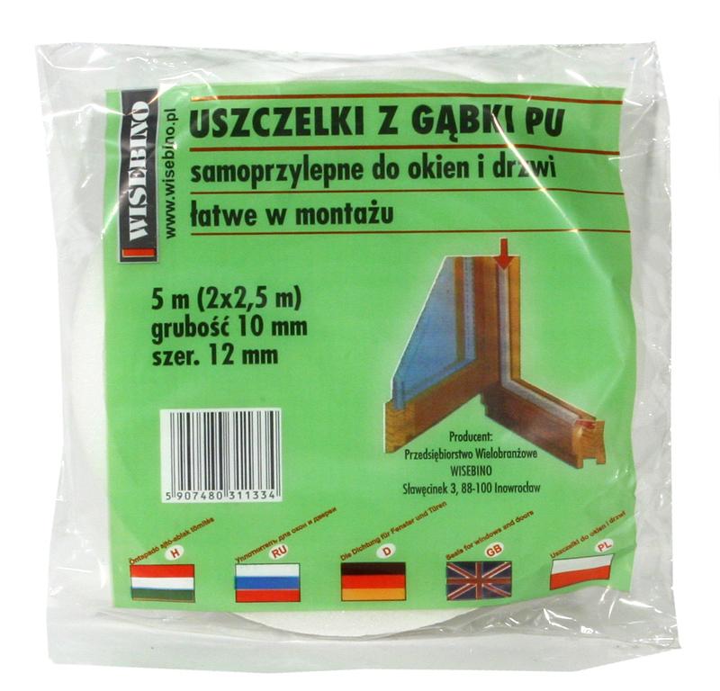 SPONGE GASKET 10*8MM 6M - USZ PU2