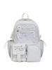 Schoolbag fashion ins style schoolbag women's new pain bag girl Korean high-value backpack large-capacity student campus back