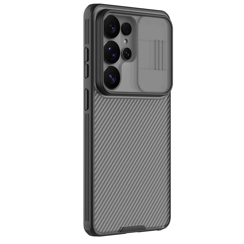 Чехол Nillkin для Samsung Galaxy S26 Ultra S25 Edge S24 Plus S23 S22 S21 с защитной шторкой для камеры CamShield Pro для Samsung S25 FE