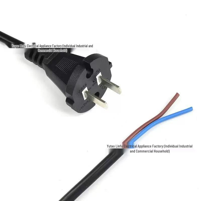 Pure Copper Two-Core Power Cord for Electric Tools and Kettles