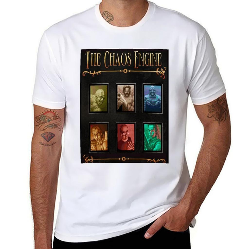 The Chaos Engine T-Shirt Heavy Duty Casual Work Tee