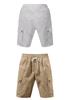 Американские Мужские Повседневные Летние Пляжные Шорты Amekaji Outdoor Tactical из Бамбука и Льна