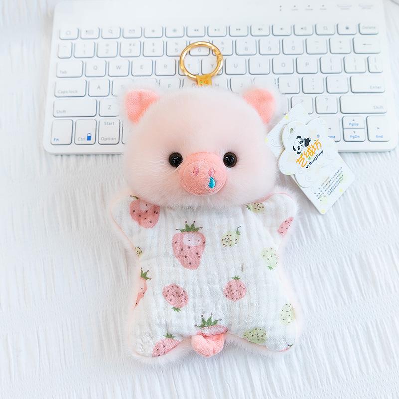 Милые куклы-мешки с бобами Животные - Панда, Слон, Кролик, Подвеска Красная панда для дня рождения детей