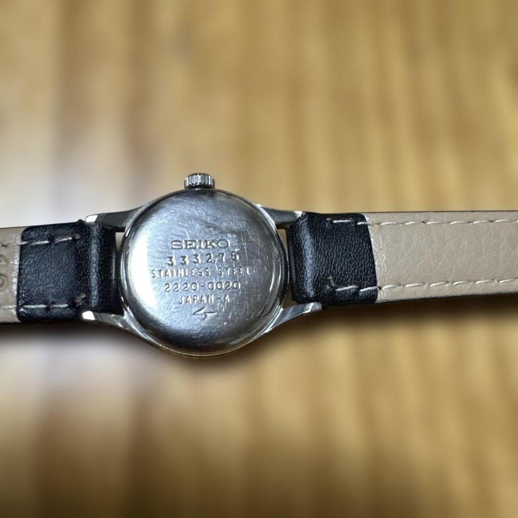 Б/у Рабочее состояние SEIKO 2220-0020 24 камня ручной завод наручные часы винтажные