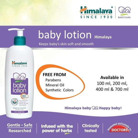 Himalaya Baby Body Lotion, For All Skin Types (400 Ml)
