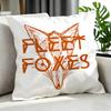 Indie Fleet Foxes Cushion Cover Cushion Cover Set 4Pcs 50X50 45X45 40X40 Pillowcase Decorative Sofa Home Decor