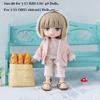 Handmade Doll Hoodies Mini Doll Coat for 1/12 BJD GSC P9 Dolls For 1/11 OB11 Obitsu11 Dolls