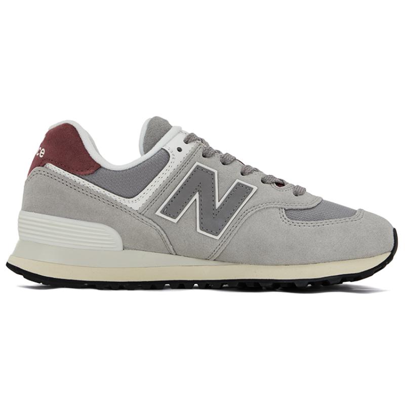 New Balance 574 Cordura Серый Кирпично-красный Кроссовки U574KBR