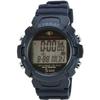 J-AXIS Men's WRC15-BL (Sun Flame) Round Watch Navy Resin Digital