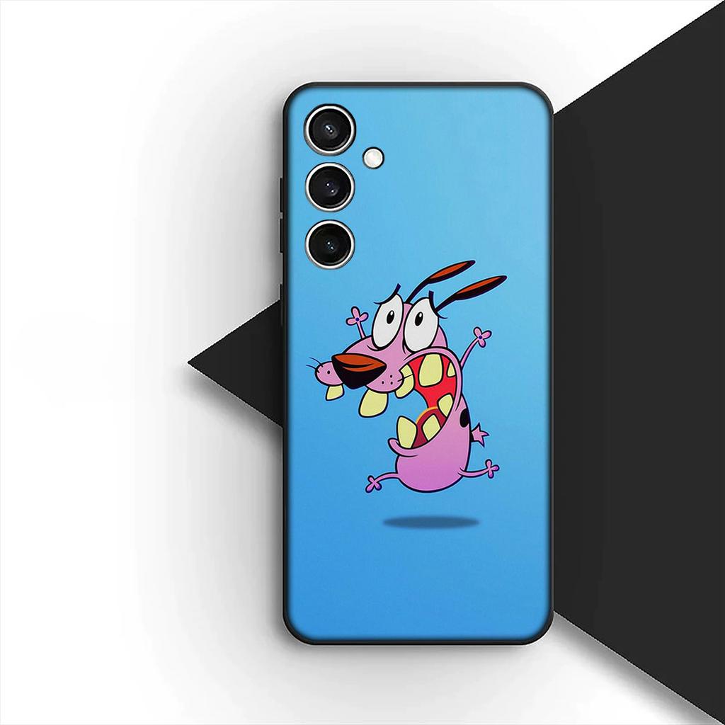 Чехол-постер C-Смелый пес C-Трусливая корова для Xiaomi Redmi Note 14 13 Pro Plus ProPlus 14C A3 Pro+ 14Pro 5G Чехол для телефона