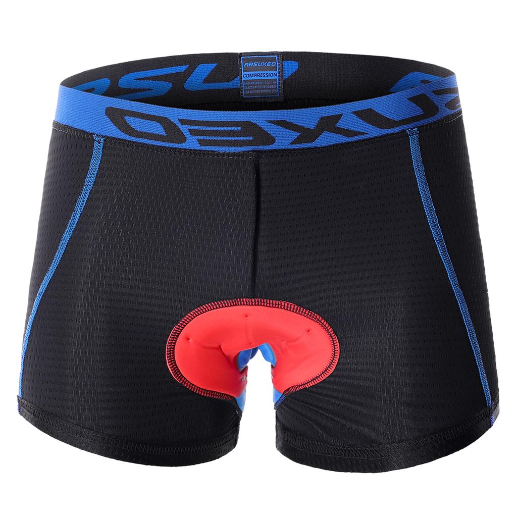 Men's Cycling Underwear Shorts, Lightweight Breathable 5D Padded MTB Bike Shorts