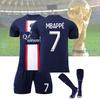 Удобный комплект футбольной формы Paris Saint-Germain для взрослых Месси Мбаппе Неймар