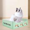 Waterproof Disposable Cat Litter Box Anti-splash Cat Bedpan Cat Dog Toilet Cat Litter Basin  Picnic