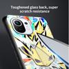 Стеклянный чехол для Xiaomi Poco X3 NFC 11 Lite 11T F3 M3 для Redmi Note 11 10 9 8 Pro 10S 9S 9A 9C чехол для телефона аниме крутой покемон