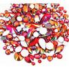 Mixed Bag About 300pcs Crystal Clear AB 3D Nail Art Rhinestones DIY Non Hotfix Flatback Acrylic Stones For Face Decorations