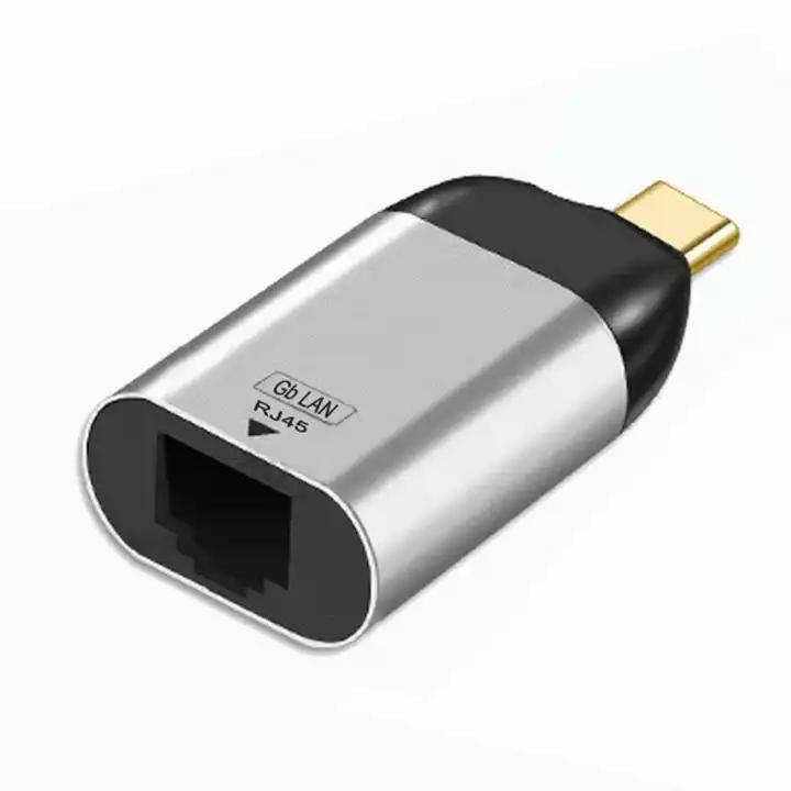 USB-C 3.1 to RJ45 Gigabit Ethernet 1000Mbps LAN Adapter