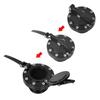 Baohatsu Replacement Aluminum Tank Cap for Harley 97-17 Sportster XL 1200 883 X48 Models Black