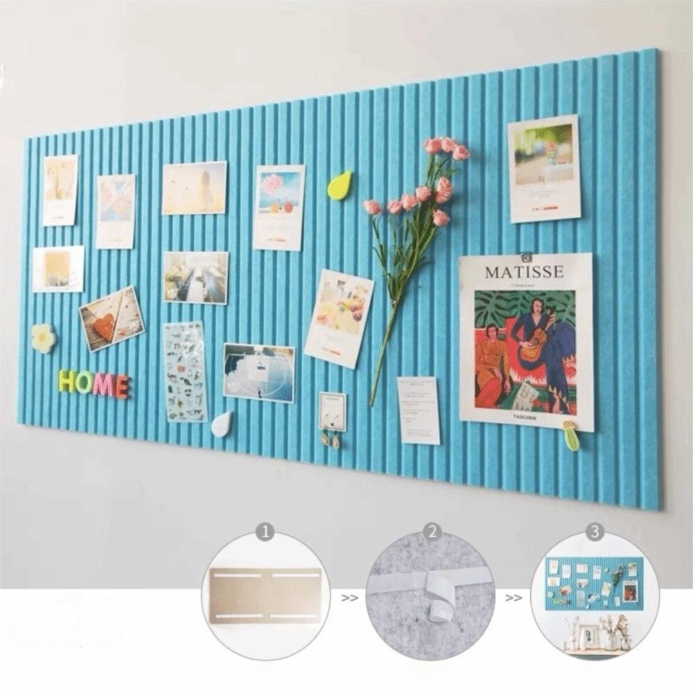 Легкие самоклеящиеся войлочные наклейки на стену для DIY 40x60 см Доска для размещения фото Войлочная доска объявлений без сверления Офис