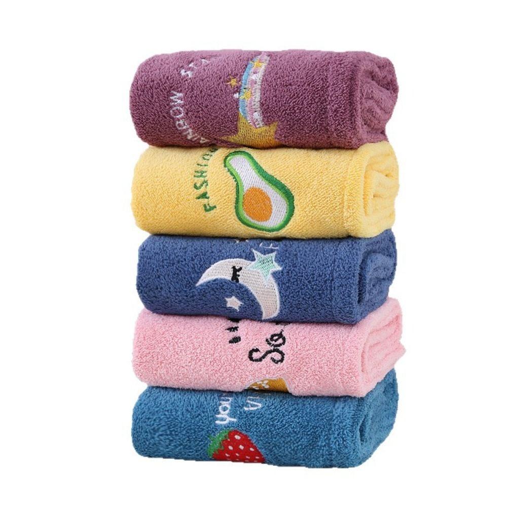 Soft Bathroom Women Head Towels Embroidery Style Hair Dry Wrap Bonnets  Birthday Gift