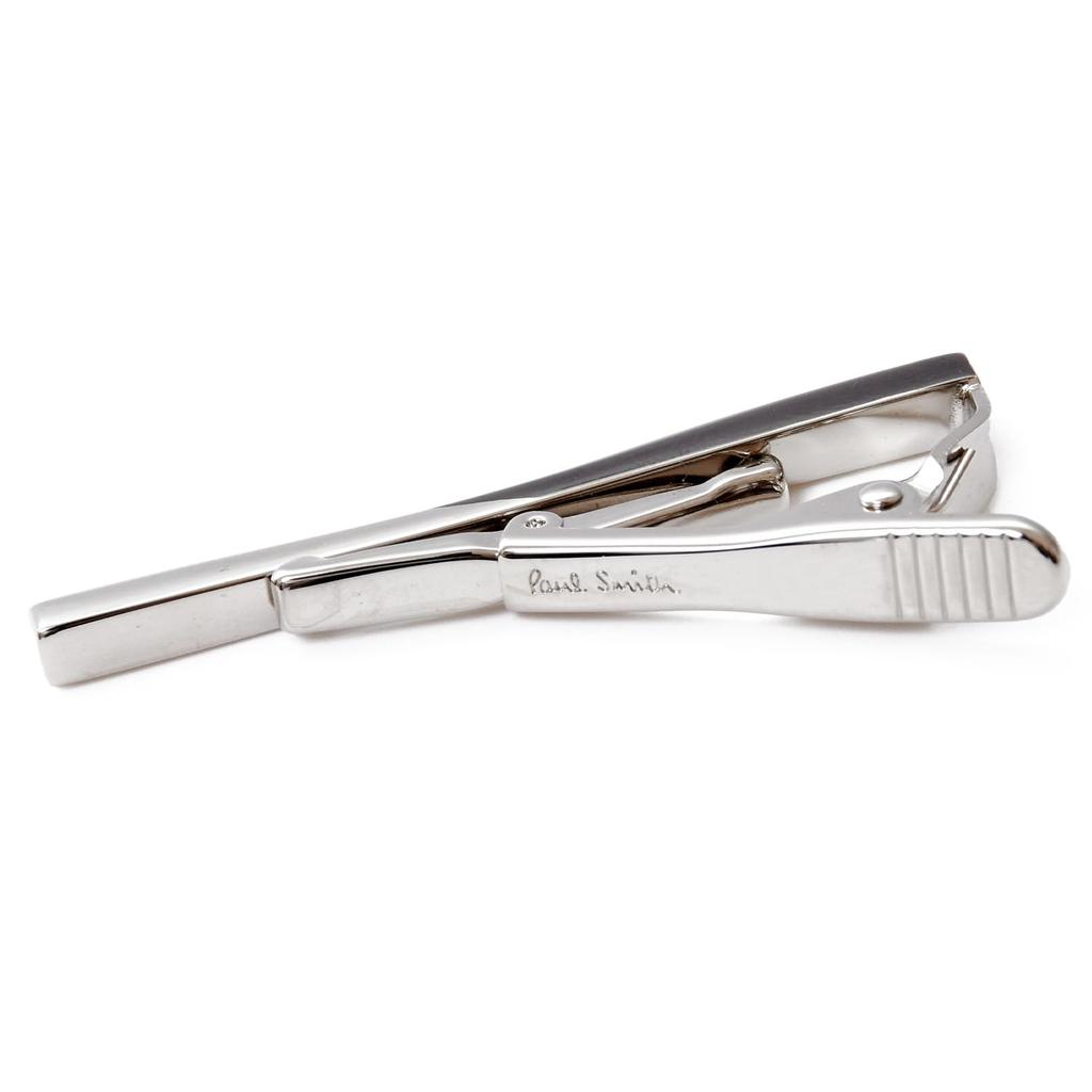 Paul Smith Tie Clip Tie Bar Accessory Logo Simple [Paul Smith] [Gift Wrapped] Men's (Black) [Item]