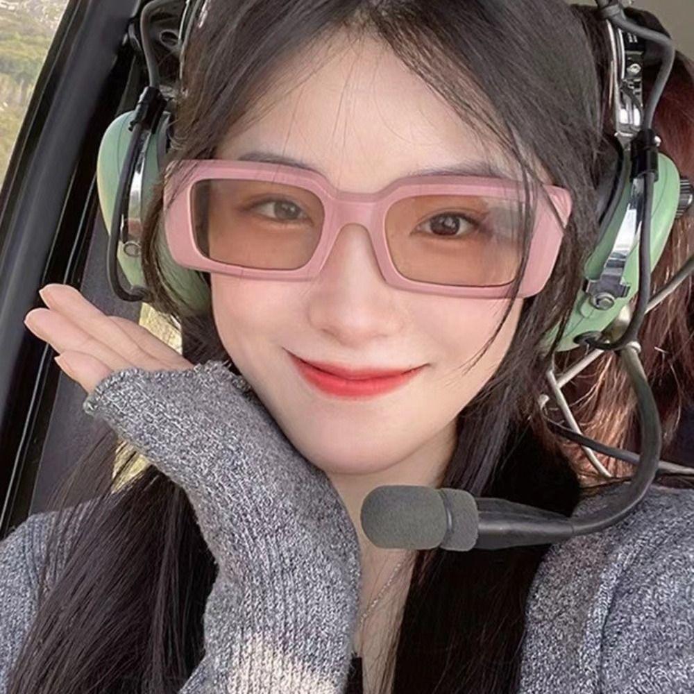 Солнцезащитные очки Candy Color Square с защитой UV400, прямоугольные солнцезащитные очки для мужчин и женщин