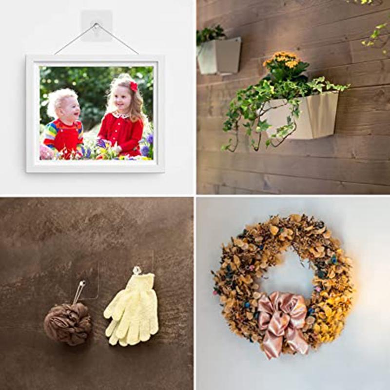 10 шт. шурупы без ударов, прочные самоклеящиеся присоски, настенные крючки, вешалка для инструментов для кухни, ванной комнаты