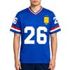 Футболка с принтом France Football Джерси Унисекс Уличная одежда Летняя с V-образным вырезом Свободная Мужская Женская Футболка Графический Мерч Мягкая Свободная Модный Дизайн Рубашка