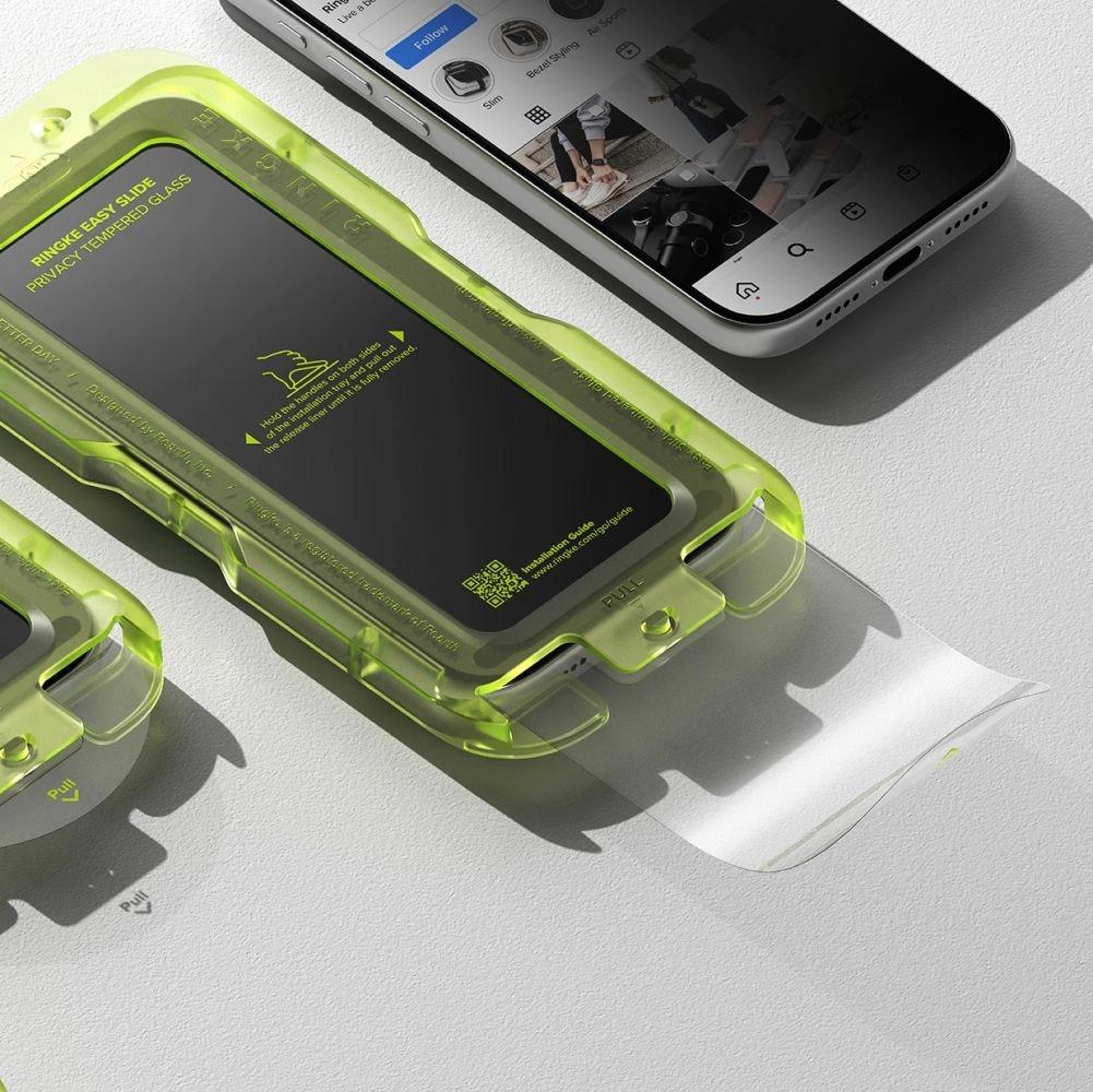Szkło prywatyzujące Ringke Easy Slide 2-pack na iPhone 17 Pro Max