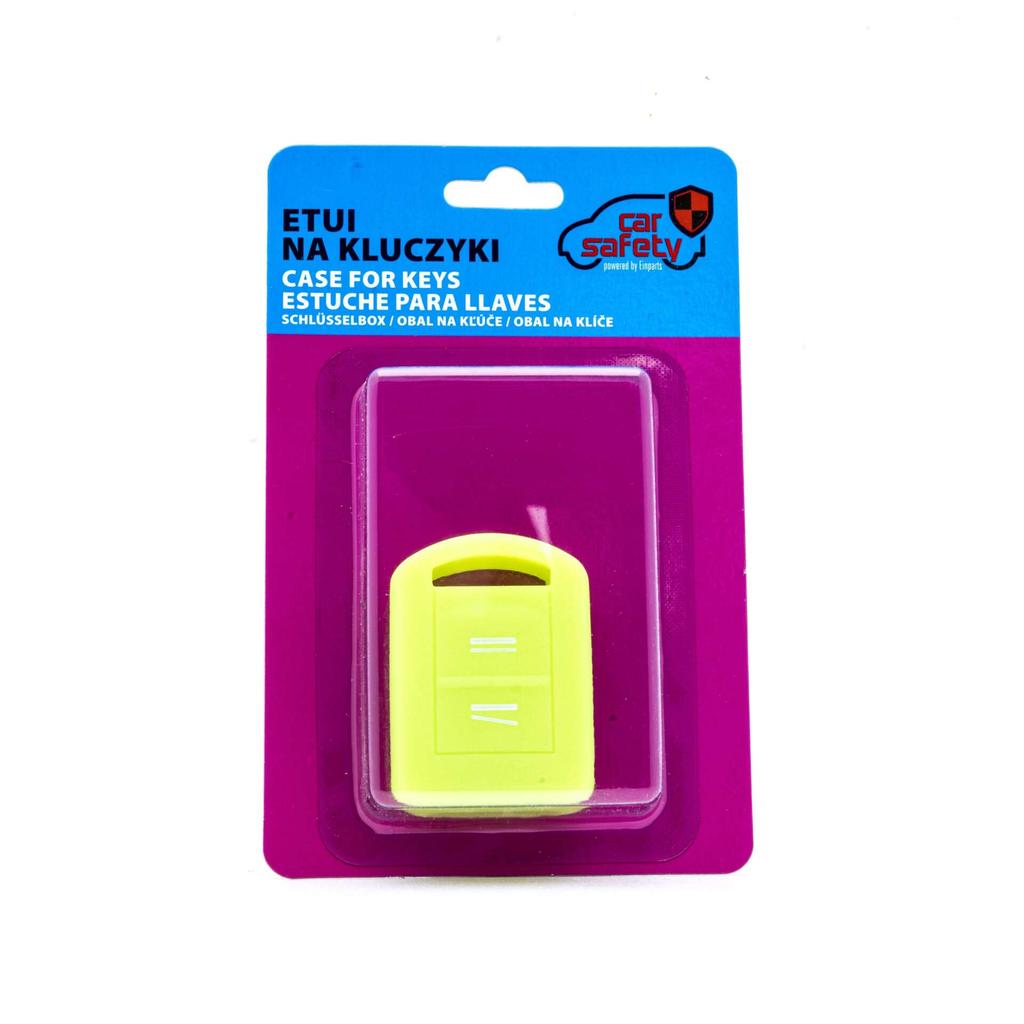 Neon Green Silicone Key Case for Opel - Epkc80