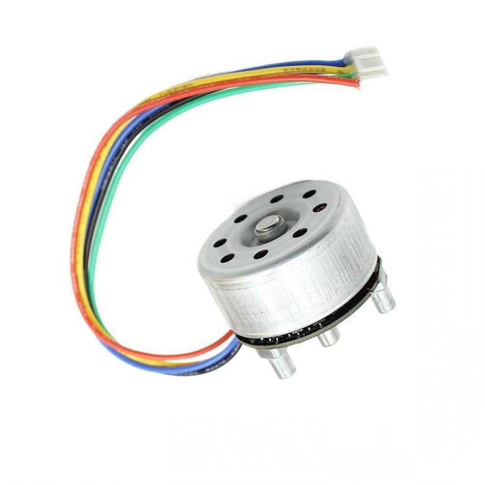 BL3825O-067 Outer Rotor Brushless Motor DC12V 3800RPM Support PWM Speed Control Forward Reverse 6mm D-Shaft Brushless Motor