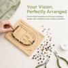 Wood Bead Board Smooth Surface Bracelet Design Template Durable Beading Tray  For Bracelet Making