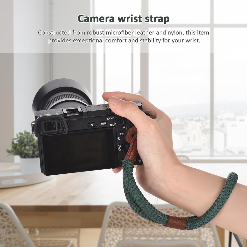 26.5cm Adjustable Camera Wrist Strap Lanyard for Camera Hand Strap for DSLR Digital Mirrorless