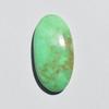 Кабошон из натурального драгоценного камня хризопраз - россыпью полудрагоценный камень 60 карат овальной формы 43x22 мм, Jewelry Craft Supply