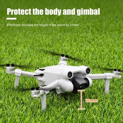 4 шт. Ножки для посадки дрона, совместимые для дрона DJI MINI 3 PRO, передние и задние шасси, удлиненные опорные ножки, аксессуары для замены дрона