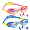 Очки для плавания для детей, очки для плавания для молодежи, водонепроницаемые очки с защитой от запотевания, прозрачные очки с защитой от ультрафиолета для детей и подростков