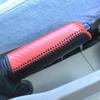 Carbon Fiber Car Leather Handbrake Cover Protective Sleeve Hand Brake Protection for Ford Focus 2012-2018 Accessories