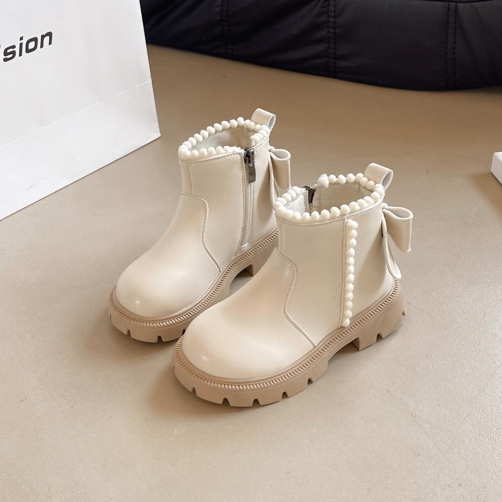 Ботинки Martin для девочек Новые осенние детские черные ботинки Показ мод для девочек Стильные короткие ботинки на весну и осень