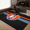1PC Gulf Car  Rug for Livingroom,Bedroom, Palyroom, Chair Rug, Area rug, Game Carpet, Large Size Rug Fan Christmas gift