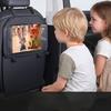 Кожаная сумка-органайзер для iPad на спинку автомобильного сиденья, карман для телефона на заднее сиденье автомобиля с крючками, держатель для детей, аксессуары для интерьера