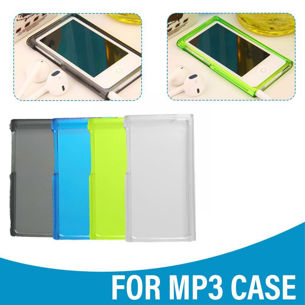 Прозрачный Глянцевый Гелевый Чехол из ТПУ для Нового iPod Nano 7-го Поколения 7G Защитный Чехол Бесплатный Защитный Экран J4U6