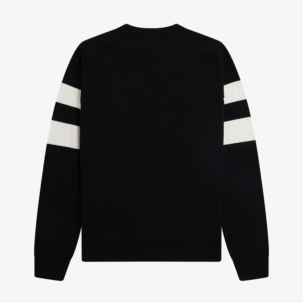 Fred Perry [Острый] Рукав с контрастной отделкой Вязаный (102) Afpm2335533-102