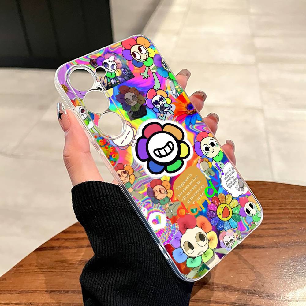 D-Dandy World Чехол для телефона для Samsung A10, 12, 20, 21S, 30, 31, 40, 50, 51, 52, 70, 71 Прозрачная крышка
