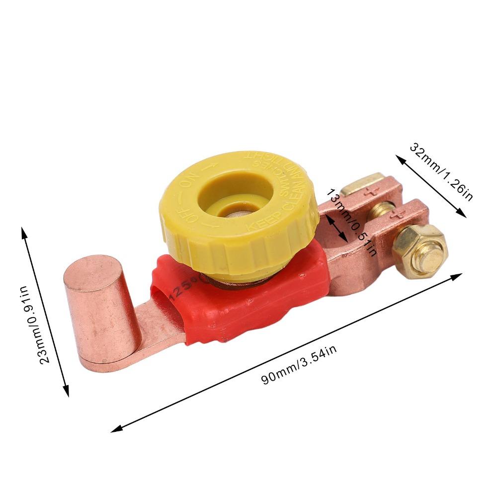 ABS and brass Battery Cut Off Switch Battery Master Switch Prevent Battery Drainage