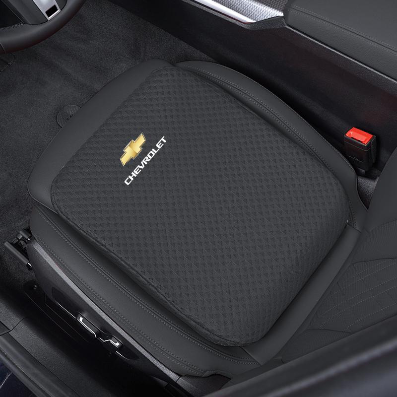 Car Ice Silk Seat Cushion Car Booster Height Increasing Pad Broaden Driving Vision For Chevrolet Spark Captiva Cruze SS Z71 Sail
