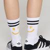 GRAVER [BAG&ACC] Drawing Yellow Smile Logo Socks 1 Pack_White