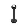 1-16pcs 16G Stainless Steel Lip Rings Studs Medusa Labret Monroe Tragus Helix Cartilage Forward Earrings Piercing Jewelry Black