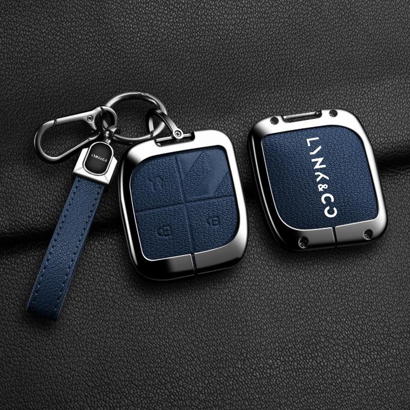 Чехол для ключа Lynk & Co 03: Защитный чехол с пряжкой против падения для моделей 01/02/05/06/08/09 - Мужской и Женский